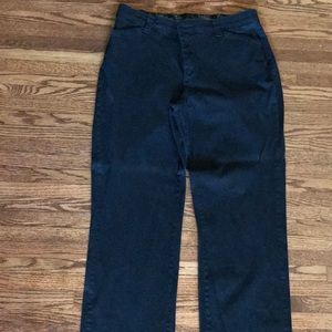 Lee Size 14S Black Pants